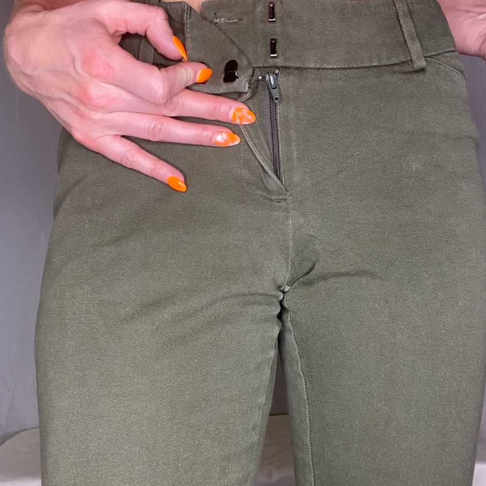 Army Green Mossimo Ankle Pants - Picture 6 of 15